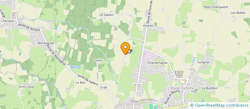 localisation de l'entreprise MONSIEUR JEAN BROYER  BAGE-DOMMARTIN