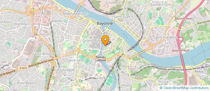 localisation de l'entreprise MONSIEUR JEAN BRUDY à BAYONNE