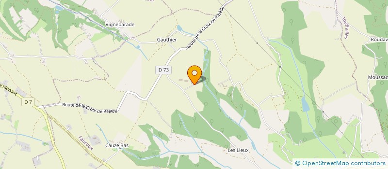 localisation de l'entreprise MONSIEUR JEAN BRUEL  FAUROUX