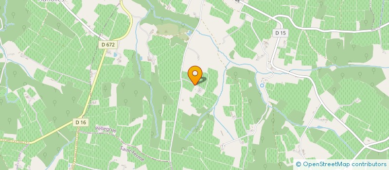 localisation de l'entreprise MONSIEUR JEAN BRUERE  PELLEGRUE