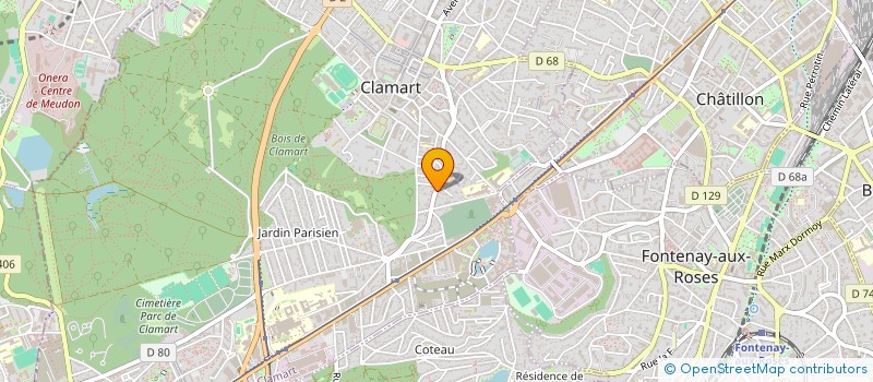 localisation de l'entreprise MONSIEUR JEAN BRULON à CLAMART