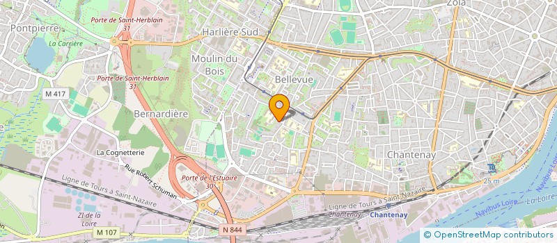 localisation de l'entreprise MONSIEUR JEAN BRUMACHON à NANTES
