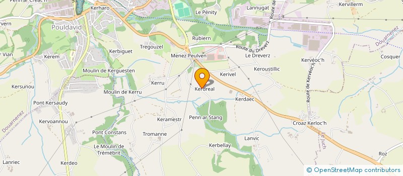 localisation de l'entreprise MONSIEUR JEAN BRUN à DOUARNENEZ