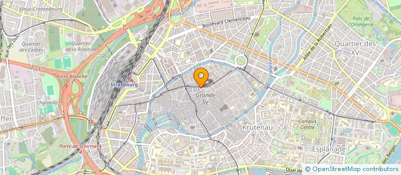 localisation de l'entreprise MONSIEUR JEAN BRUN à STRASBOURG