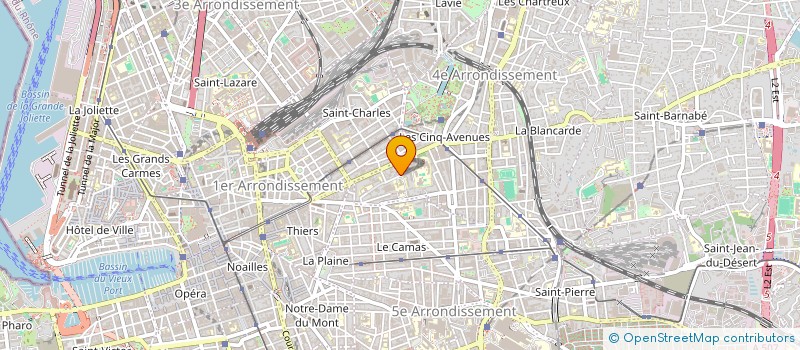 localisation de l'entreprise MONSIEUR JEAN BRUN à MARSEILLE