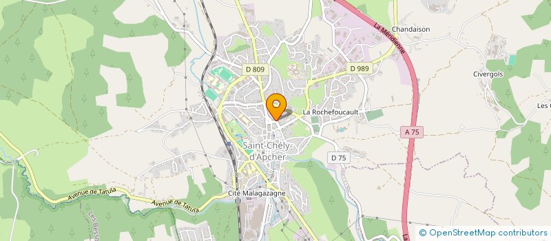 localisation de l'entreprise MONSIEUR JEAN BRUNET à SAINT-CHELY-D'APCHER
