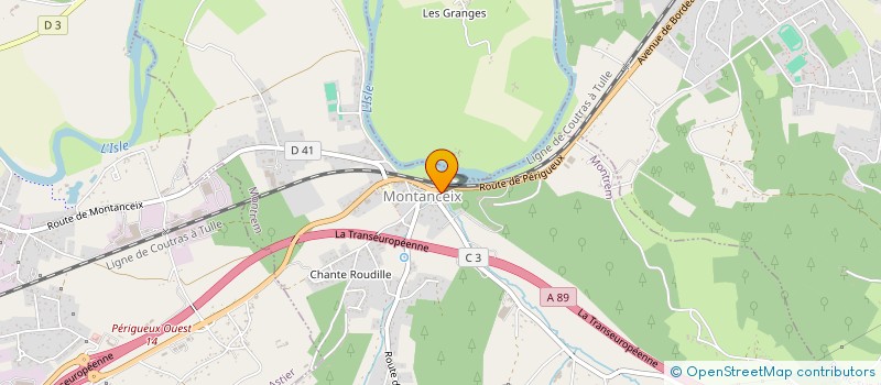 localisation de l'entreprise MONSIEUR JEAN BRUNET à MONTREM