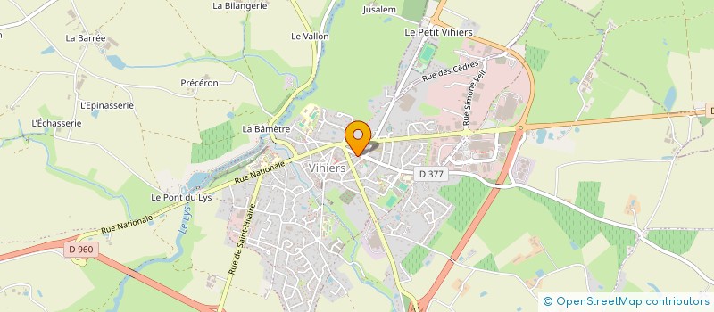 localisation de l'entreprise MONSIEUR JEAN BRUNET à LYS-HAUT-LAYON