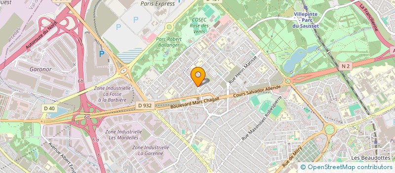 localisation de l'entreprise MONSIEUR JEAN BRUNET VICTOR à AULNAY-SOUS-BOIS