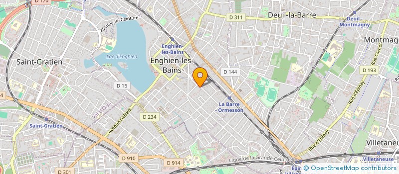 localisation de l'entreprise MONSIEUR JEAN BRUNETTI à ENGHIEN-LES-BAINS