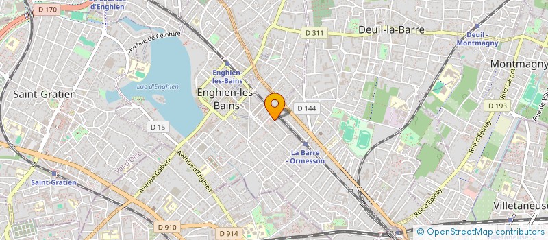 localisation de l'entreprise MONSIEUR JEAN BRUNETTI à ENGHIEN-LES-BAINS
