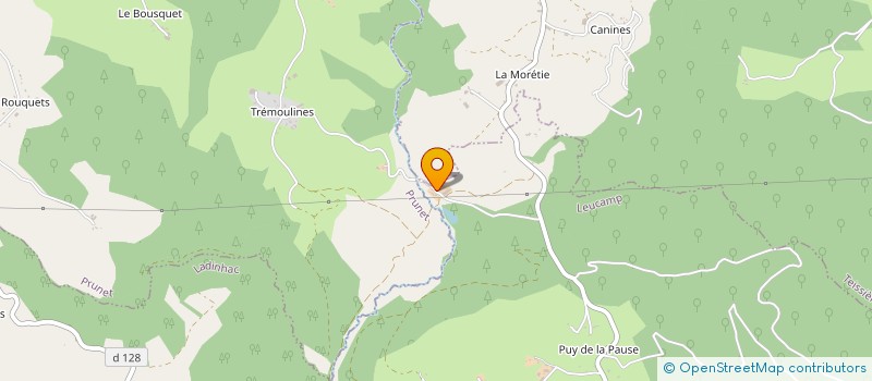 localisation de l'entreprise MONSIEUR JEAN BRUNHES à LEUCAMP
