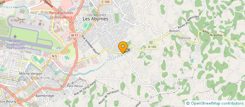 localisation de l'entreprise MONSIEUR JEAN BRUNO à LES ABYMES