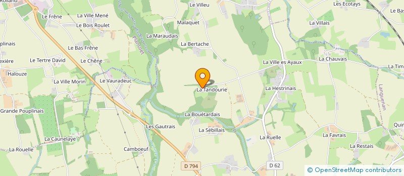 localisation de l'entreprise MONSIEUR JEAN-BRUNO GOUPY à CORSEUL