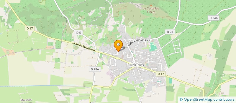 localisation de l'entreprise MONSIEUR JEAN BRUNSCHWIG  MOURIES