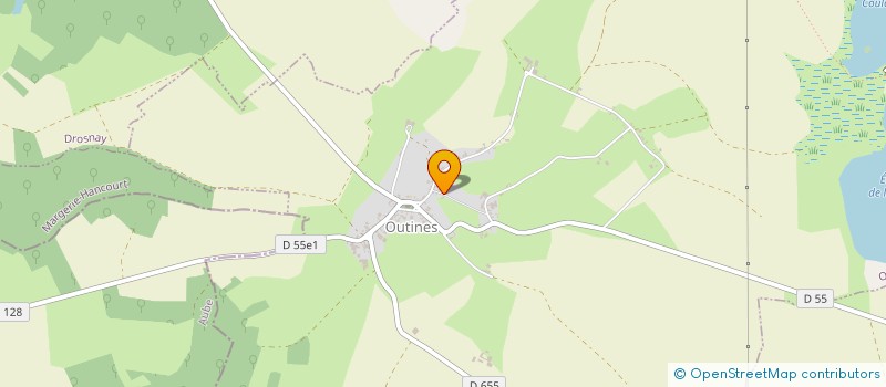 localisation de l'entreprise MONSIEUR JEAN BRUSSOL  OUTINES