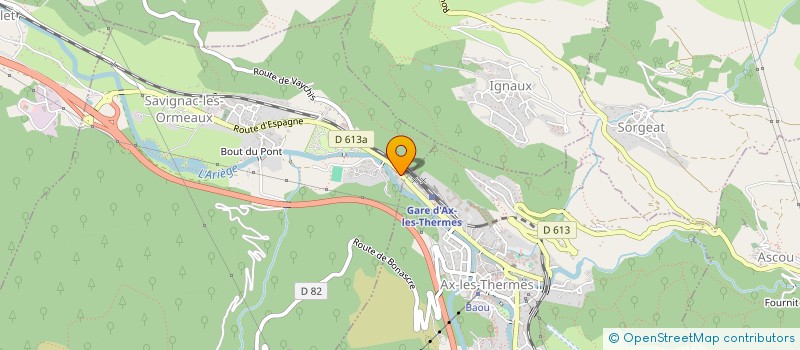 localisation de l'entreprise MONSIEUR JEAN BRUSTET à SAVIGNAC-LES-ORMEAUX