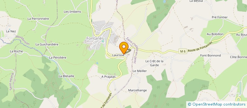 localisation de l'entreprise MONSIEUR JEAN BRUYAS à FONTANES