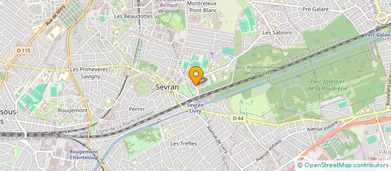 localisation de l'entreprise MONSIEUR JEAN BUCCAFURRI à SEVRAN