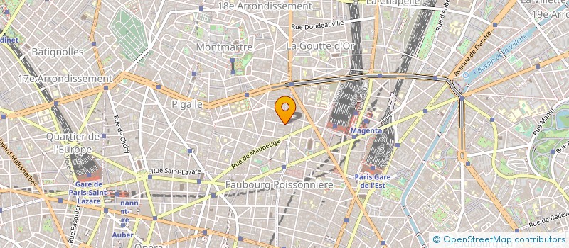 localisation de l'entreprise MONSIEUR JEAN BUCHHOLZ  PARIS