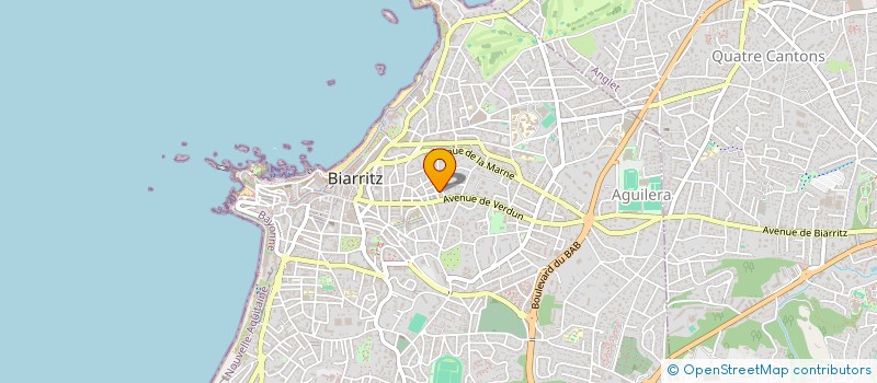 localisation de l'entreprise MONSIEUR JEAN BUCSUZON à BIARRITZ