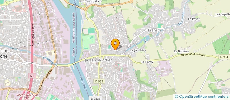 localisation de l'entreprise MONSIEUR JEAN BUELENS à JASSANS-RIOTTIER