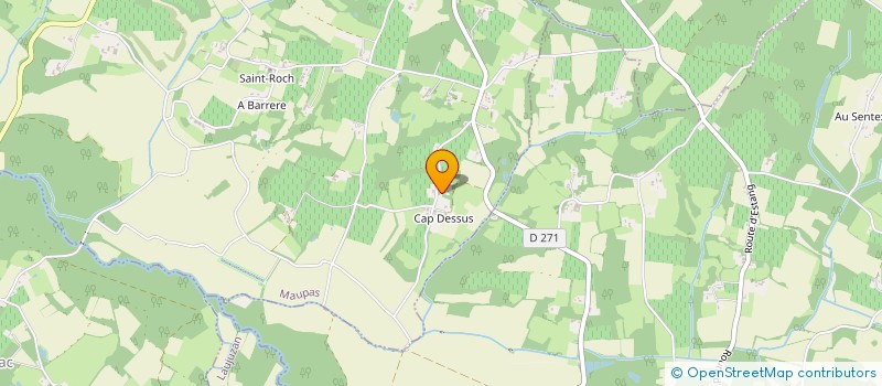 localisation de l'entreprise MONSIEUR JEAN BUFFARAL  MAUPAS