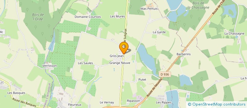 localisation de l'entreprise MONSIEUR JEAN BUFFY à CHATILLON-SUR-CHALARONNE