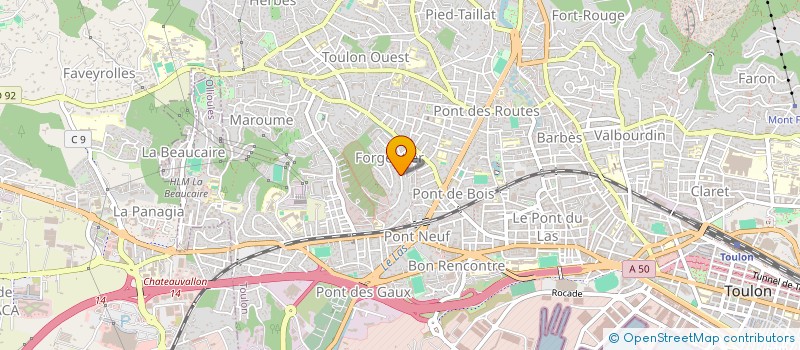 localisation de l'entreprise MONSIEUR JEAN BUHL  TOULON