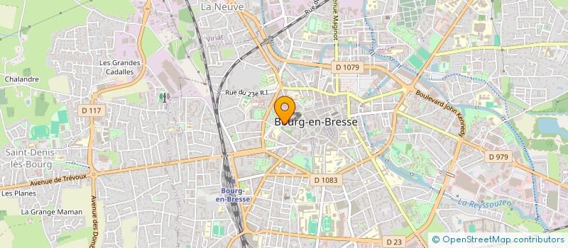 localisation de l'entreprise MONSIEUR JEAN BUILLES à BOURG-EN-BRESSE