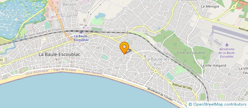 localisation de l'entreprise MONSIEUR JEAN BUINO  LA BAULE-ESCOUBLAC