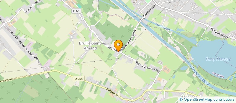 localisation de l'entreprise MONSIEUR JEAN BULTEEL à BRUILLE-SAINT-AMAND