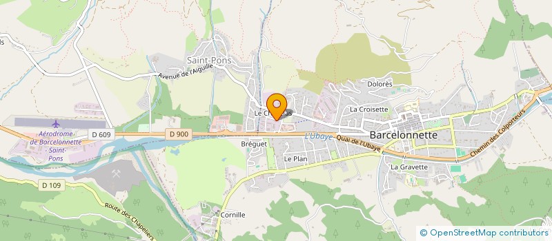 localisation de l'entreprise MONSIEUR JEAN BURBAN  UVERNET-FOURS