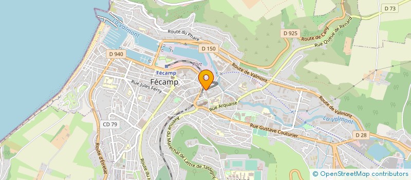 localisation de l'entreprise MONSIEUR JEAN BUREL à FECAMP