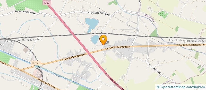 localisation de l'entreprise MONSIEUR JEAN BURET  CASTELSARRASIN