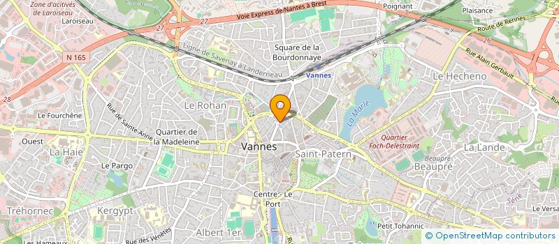 localisation de l'entreprise MONSIEUR JEAN BURGUIN  VANNES
