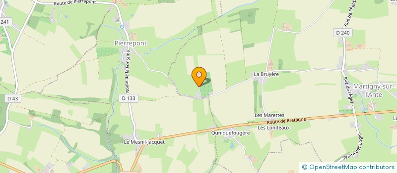 localisation de l'entreprise MONSIEUR JEAN BURSZTYKA  MARTIGNY-SUR-L ANTE