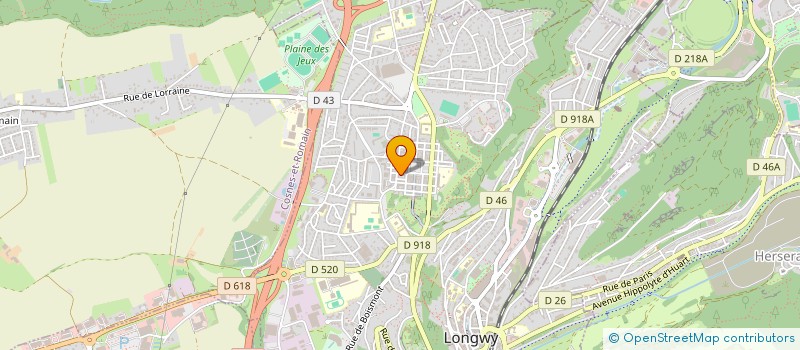 localisation de l'entreprise MONSIEUR JEAN BURTE à LONGWY