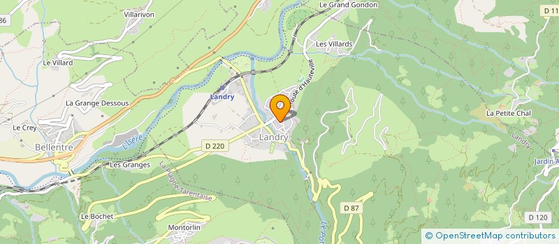 localisation de l'entreprise MONSIEUR JEAN BUTHOD  LANDRY