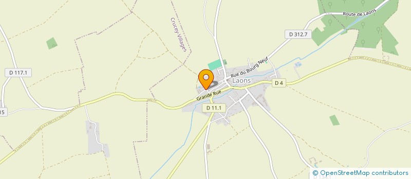 localisation de l'entreprise MONSIEUR JEAN BUTHON à LAONS