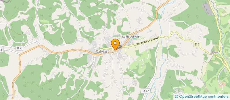 localisation de l'entreprise MONSIEUR JEAN CABANEL  SALVIAC