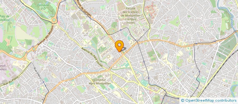 localisation de l'entreprise MONSIEUR JEAN CABANIS à MONTPELLIER