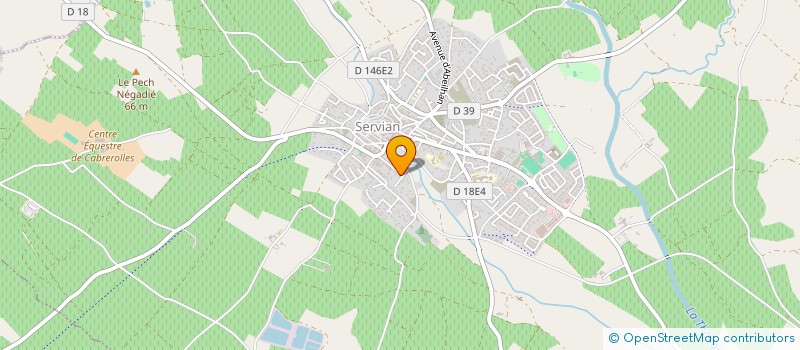 localisation de l'entreprise MONSIEUR JEAN CABANNES à SERVIAN