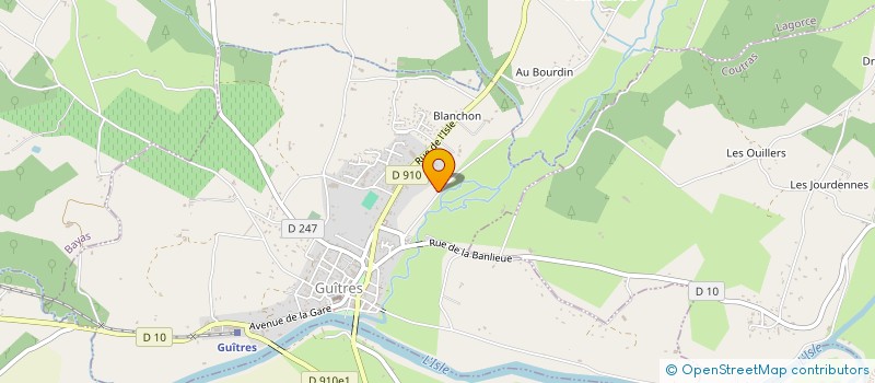 localisation de l'entreprise MONSIEUR JEAN CABLOT  LAGORCE