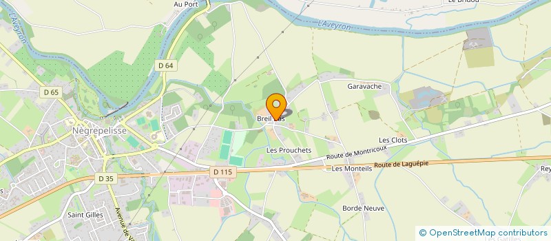 localisation de l'entreprise MONSIEUR JEAN CABRIT à NEGREPELISSE