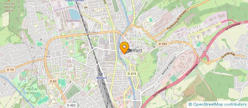 localisation de l'entreprise MONSIEUR JEAN CABROL à BELFORT