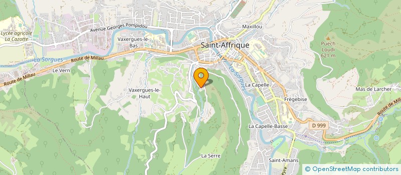 localisation de l'entreprise MONSIEUR JEAN CACERES à SAINT-AFFRIQUE