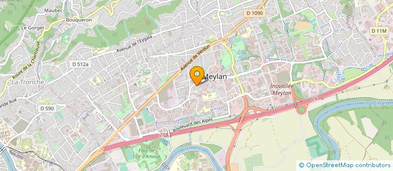 localisation de l'entreprise MONSIEUR JEAN CAEN à MEYLAN