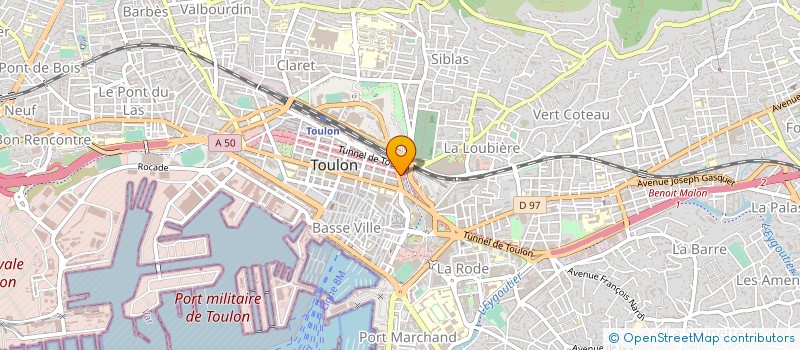 localisation de l'entreprise MONSIEUR JEAN CAGNO à TOULON