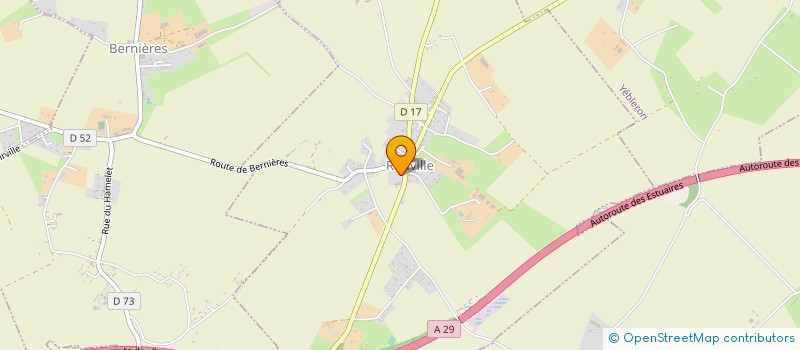 localisation de l'entreprise MONSIEUR JEAN CAHARD  BOLLEVILLE